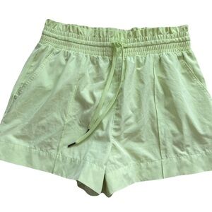 Vanilla Star Mint Green High Waist Shorts